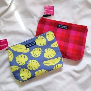 2 New The Cosmetics Company Store Cosmetic/Makeup Bags